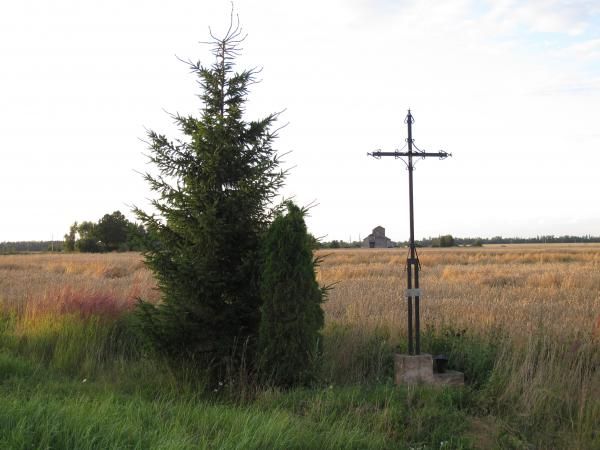 Kryžius partizanui Antanui Urbonui ,,Uosiui“ ties Migonių kaimu